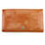 Chanel Wallets Orange Leather  ref.616335