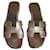 Hermès Des sandales Cuir  ref.616368