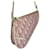 Christian Dior Dior Mini Trotter Saddle bag Pink  ref.616443