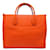 GUCCI logo Orange Leather  ref.616883