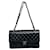 Chanel Timeless Bag Black Silver hardware Leather  ref.617020