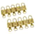 Louis Vuitton padlock 10Set Gold Tone LV Auth 30645 Metal  ref.617095
