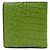 Autre Marque NEW CARTERA TARJETERO DE PIEL DE COCODRILO VERDE NEW CARTERA DE PIEL VERDE - vista 2