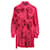 Langärmliges Babydoll-Kleid mit Graffiti-Print von Balenciaga aus rosafarbenem Polyester  ref.617508