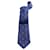 Gravata Gucci Panther Bordada em Algodão Azul  ref.617531