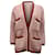 Cardigan Maje Mapada in maglia con bottoni sul davanti in lana rossa Cotone  ref.617532