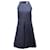 Autre Marque 'S Max Mara Halter Dress in Navy Blue Cotton  ref.617590