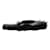 Simone Rocha Fur-Trimmed Slides in Black Leather  ref.617615