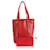 Bucket Bolso bombonera Louis Vuitton de cuero Epi rojo Roja  ref.617623