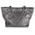 Chanel Metallic Blue Quilted Calfskin Shopping In Chains Tote  Leather Pony-style calfskin  ref.617651