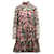 Erdem Cosima Embroidered Dress in Pink Silk  ref.617727