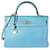 Hermès Hermes Bleu Jean Clemence Retourne Kelly 35 Phw  Blue  ref.617792