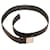 Hermès Box Figure Perforated Belt in Black Leather  ref.617793