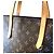 Borse Louis Vuitton Cabas Mezzo Marrone - vista 5