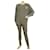 American Vintage Gray Cotton Top Sweat Pants Sport Lounge Set size XS / S Dark grey  ref.618895