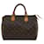 Louis Vuitton Speedy 30 Brown Cloth  ref.618987