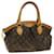 Louis Vuitton Tivoli Brown Cloth  ref.619186