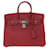 Hermès HERMES BIRKIN 25 Roja Tweed  ref.619408