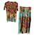 Jean Paul Gaultier Rock Anzug Mehrfarben Synthetisch  ref.619410