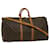Louis Vuitton Keepall 55 Brown Cloth  ref.619495
