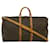 Louis Vuitton Keepall Bandouliere 55 Brown Cloth  ref.619524