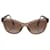 Chanel Óculos de sol Marrom Plástico  ref.619756