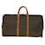 Louis Vuitton Keepall 55 Brown Cloth  ref.619806