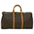 Louis Vuitton Keepall 50 Brown Cloth  ref.619819