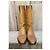 Botas Western Gucci de cuero marrón claro 37,5 FR - vista 5