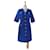 Maje Dresses Blue Cotton  ref.619969