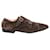 Autre Marque monk shoes Andra Ventura p 44 New condition Dark brown Deerskin  ref.619974