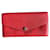 Louis Vuitton Sarah Wallet Red Leather  ref.619979