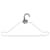 Louis Vuitton Grey x Silver Retractable Hanger  ref.619985