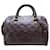 Louis Vuitton Morado Monogram Empreinte Speedy Bandouliere 25 Púrpura Cuero Becerro  ref.620025