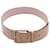 Miu Miu Ceinture Embossé Crocodile en Cuir Rose Clair  ref.620208