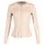 The Row Anasta Jacket in Cream Lambskin Leather White  ref.620249