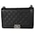 Chanel Black Quilted Whipstitch Kalbsleder New Medium Boy Bag Schwarz Kalbähnliches Kalb  ref.620290