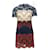 Sandro Lace Mini Dress in Multicolor Polyamide Nylon  ref.620302