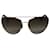 Louis Vuitton The Party Cat Eye Sunglasses in Gold Metal Frame Golden  ref.620315