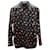 Alexander Wang Camisa de cetim com estampa de rosas em poliéster preto  ref.620354