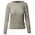 Burberry Sweater Epaulette em lã creme Branco Cru  ref.620363