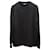 Givenchy Sweatshirt mit Portrait auf der Rückseite aus schwarzer Baumwolle  ref.620395