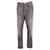 Brunello Cucinelli Jeans mit geradem Bein und Webkante aus grauer Baumwolle  ref.620451