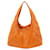 Bottega Veneta Intrecciato Cuir Orange  ref.620739