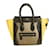 Céline CELINE mini Luggage tricolor calf leather smooth & drummed leather handbag tote Multiple colors  ref.621006