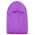 Jacquemus Casquette La Cagoule Cap in Purple Fabric  ref.621156