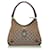 Gucci GG Canvas Abbey D Ring Hobo Bag Brown Cloth  ref.621260