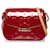 Louis Vuitton Rote Vernis Glockenblume GM Braun Bordeaux Hellbraun Leder Lackleder  ref.621326