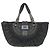 DIOR 2000s Borsa tote basket Plissé in pelle plissettata nera
