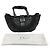 DIOR 2000s Borsa tote basket Plissé in pelle plissettata nera - vista 12